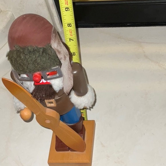 Holzkunst Christian Ulbricht of West Germany Aviator 11” Nutcracker - Picture 13 of 15